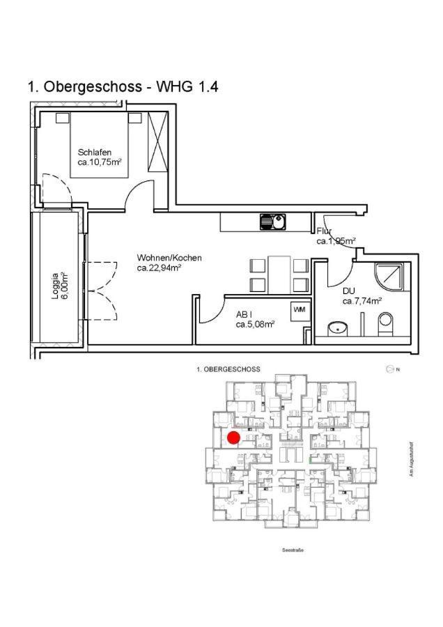 Ferienwohnung Strandvilla Augustusbad 14 ชาร์บอยท์ซ ภายนอก รูปภาพ